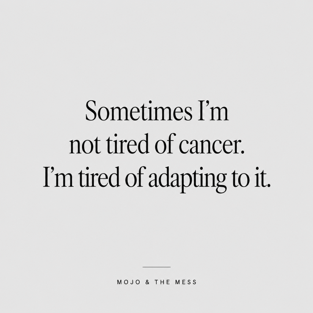 I Am So Tired of&nbsp;Adjusting